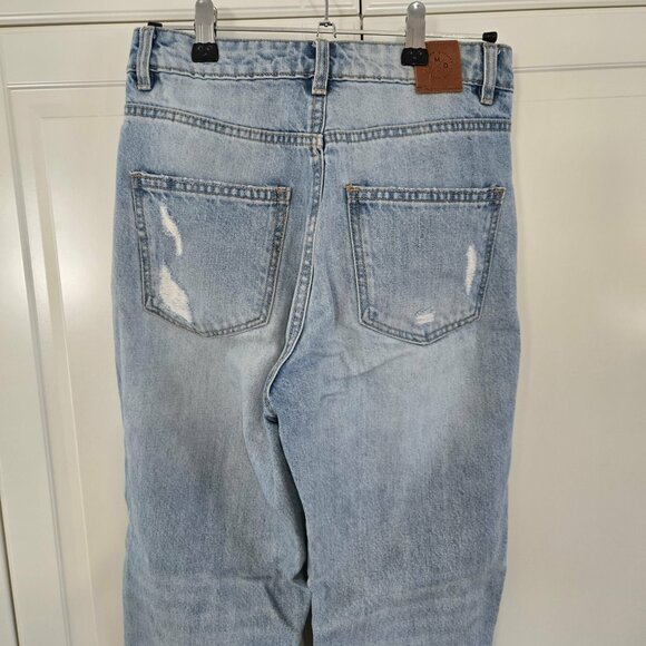 jeans vero moda high rise relaxed w26L30 - Picture 3 of 3